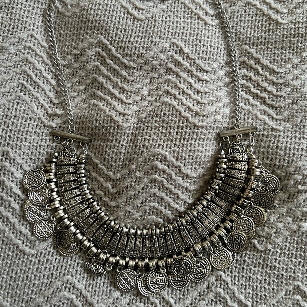 Boho Necklace with adjustable chain